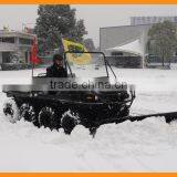 XBH 8x8-2 Amphibious Vehicle With Forklift Reversible Snow Plough Shovel Snow Special Car Snow Cleaning Vehicle thumbnail-4