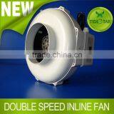 Quiet Hydroponic Inline Fan Flexible Exhaust Fan Blower thumbnail-1