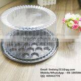 10" Inch Accept Custom Order and BOPS Plastic Type Plastic Birthday Cake Box thumbnail-1