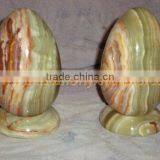 Pakistan Made Product MANUFACTURER AND EXPORTERS Handemade Good Price ONYX EGGS HANDICRAFTS thumbnail-1
