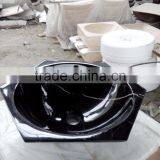 Black Round Stone Bathroom Basins&sinks thumbnail-2