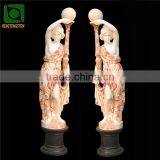 Garden Natural Marble Statue Lamps thumbnail-4