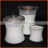 Hot Selling Clear High Quality Candle Glass With Lid thumbnail-1