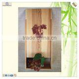 Two Rooms Silk Printing Red Pattern Wine Case Box thumbnail-5