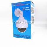 Waterproof Fake Dummy Speed Realistic Security Camera, Dome Dummy Motion Detection Fake CCTV Camera With LED Flashing Red Light thumbnail-4