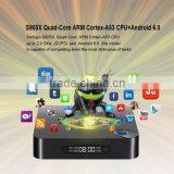 New Arrival EM95X Powerful 2GB/16GB Android 6.0 Marshmallow Quad Core TV Box, Amlogic S905X 4K TV Box For Wholesale thumbnail-2