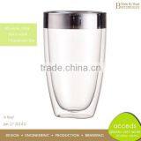 Unique Borosilicate Glass Double Wall Thermos Cup thumbnail-5