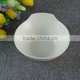 Unique Shape Ceramic Salad Bowl Wholesale Serving Bowls For Hotel Restaurant Use thumbnail-2