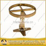 Hotel Project Wedding Event Using Round Marble Rose Golden Side Table thumbnail-6