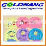 Waterproof Print Silicone Swimming Cap for Kids thumbnail-5
