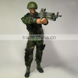 common solider action figure, the GIJOE make pvc action figures, The American Soldier custom make action figure