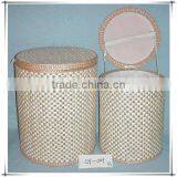 Wheat Straw Basket & Streamed Bread Basket &couch Grass Basket thumbnail-1