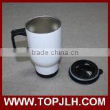 Hot Selling Blank Metal Car Mug Traveling Tea Cups thumbnail-5