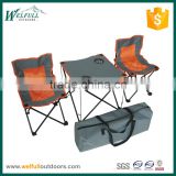 Kids camping chair and table set