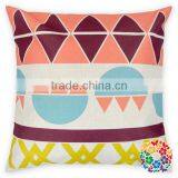 Colorful Feathers Printing 100% Cotton Pillow Case Square Shape Pillow Cover Cushion thumbnail-6