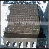 Heavey Duty Ductile Iron Manhole Cover, Casting Iron Manholes,Metal Casting Manholes thumbnail-1