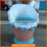 Custom Fiberglass Ice Cream Table thumbnail-5