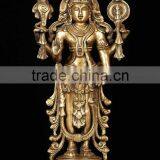 Indoor Decoration Metal Bronze Buddha Indonesian Statues for Temple