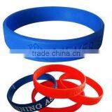 Assorted Color Silicone Striped Wristband thumbnail-1