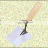 Spainish Type Wood Handle Margin Carbon Steel Bricklaying Trowel