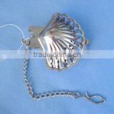 Sea Shell Shape Stainless Steel Tea Strainer thumbnail-1