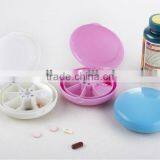 Healthy Care Plastic 7 Days Round Pill Box China Supplier thumbnail-1