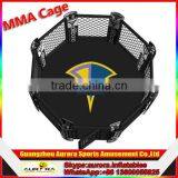 New Finished Trianing Floor MMA Cage With Customized Logo