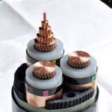 High Quality Copper Conductor XLPE Jacket Steel Wire Armoured Copper Braid Shielded PVC 4*50MM2 Price Per Meter thumbnail-3