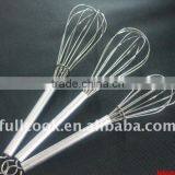 Stainless Steel Egg Beater W/aluminium Handle thumbnail-1