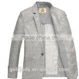 New 100% Hemp Tuxedo Suit for Man ,new Style Suits for Men With100% Hemp Suit for Life Jackets Casual Suit thumbnail-1