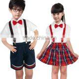 New Cutomized Primary School Uniform Shirts Kids School Uniforms Wholesale thumbnail-3