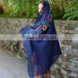 Custom Attractive Fashion Women Shawl Scarf Brand Luxury Dubai thumbnail-3