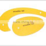 Factory Wholesale Garment Curve Rulers in 1.2mm Thick Plastic 5pcs in an Opp Bag Flexible #1305S thumbnail-3