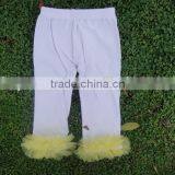 Hot Sale Girls Ruffle Pants 100% Cotton Baby Petti Pants Wholesale
