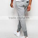 Wholesale Mens Grey Blank Slim Fit Sweat Pants, Jogger Trousers/joggers Custom thumbnail-2