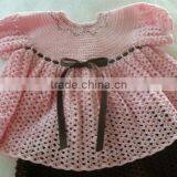 Sweater Set of Hand Crochet Collar Baby Clothes thumbnail-2