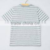 2017 China Clothing Supplier 100% Cotton Kids Light Stripe Boys T-Shirts Design thumbnail-2