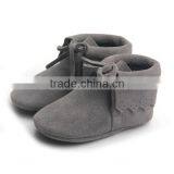 Wholesale Genuine Leather Warm Fancy Baby Boots thumbnail-3
