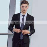 Plus Size Office Man Suits Factory Black Formal Business Men Coat Pant Suit thumbnail-5
