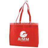 Standard Non-Woven Tote Bag - Features 28" Reinforced Handles, Side and Bottom Gusset and Comes With Your Logo. thumbnail-5
