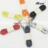 2016 New Twill Pattern Flat Shoelaces With Customized 2mm Thick 8mm Width~Double Colors Shoelaces For Running~Accept Custom thumbnail-2