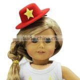 Lovely Doll's Red Cowgirl Hat thumbnail-1