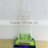 Hot Sale !!Wholesale Crystal Empire States Building Model For Wedding Gift Souvenir JC-01 thumbnail-1