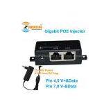 1port Gigabit Passive Power Over Ethernet POE Injector