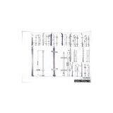 Atrium/stair Handrail-Staircase Pillar Series (railing) thumbnail-1