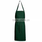 Baking Chef Bib Apron With Pocket 12sx12s MJS Spun Polyester Apron Adjustable Strap Apron Polyester Bib Apron