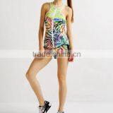 Popular Style Yoga Tops and Capri Pants Fitness Clothes Set thumbnail-2