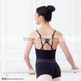 Adult Strap Back V Neck Camisole Ballet Unitard thumbnail-2