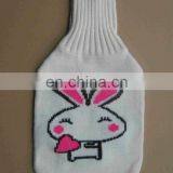 Fashion 2012 Pretty Acrylic Jacquard Knitted Kids Hot Water Bottle Bag thumbnail-1