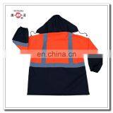 En471 Hi-visibility Traffic Rain Coat With Pants for Workers thumbnail-4